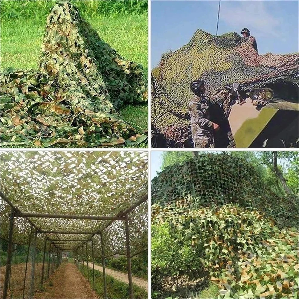 Military Camouflage Military Uniform Camouflage Net Hunting Camouflage Net Car Tent White Blue Green Black Jungle Net
