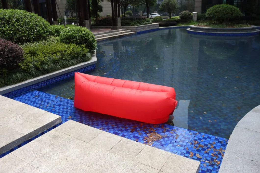 Outdoor Polyester Mattress Air Bag Beach Lounge Sleeping Lazy Sofa for Camping