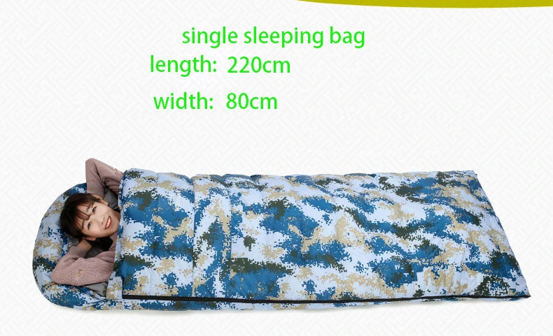 Outdoor Activity Hunting Sleeping Bag Camping Sleeping Bag Army Green