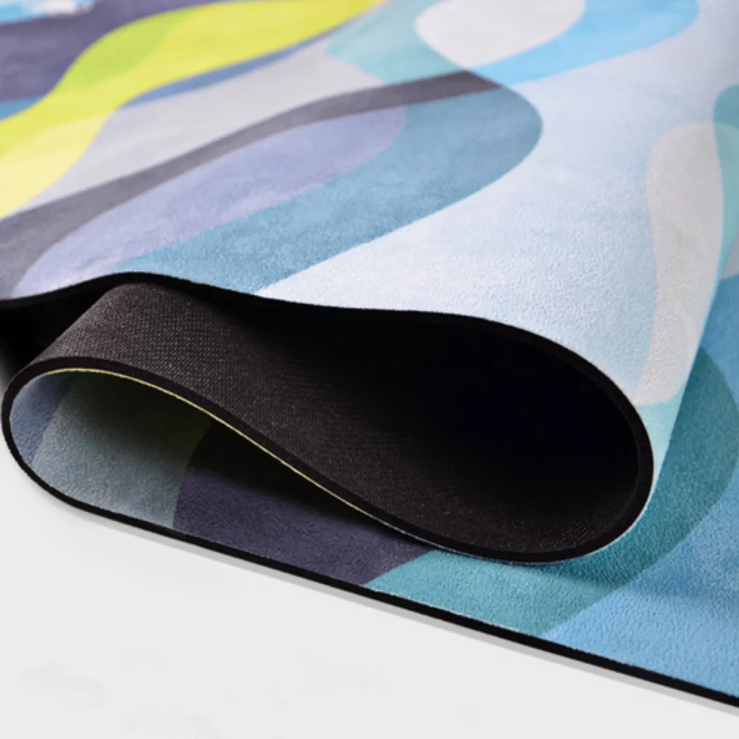 Extra Large Eco Materials Suede TPE Yoga Mat