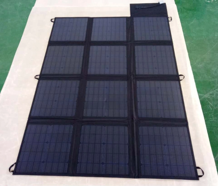 Waterproof Foldable Portable Solar Panel Blanket Portable Generator Power Station Battery Pack