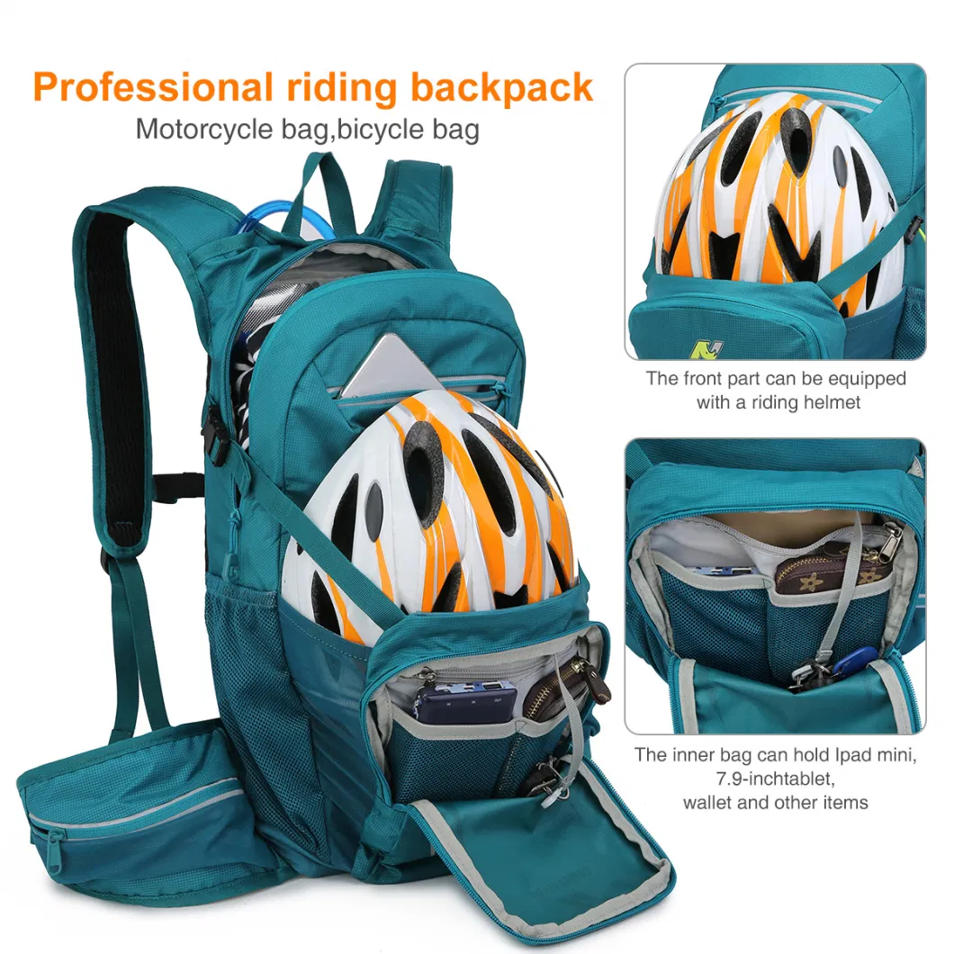 Outdoor Bicycle Hydration Backpack Running Cycling Waterproof Water Bladder Backpack