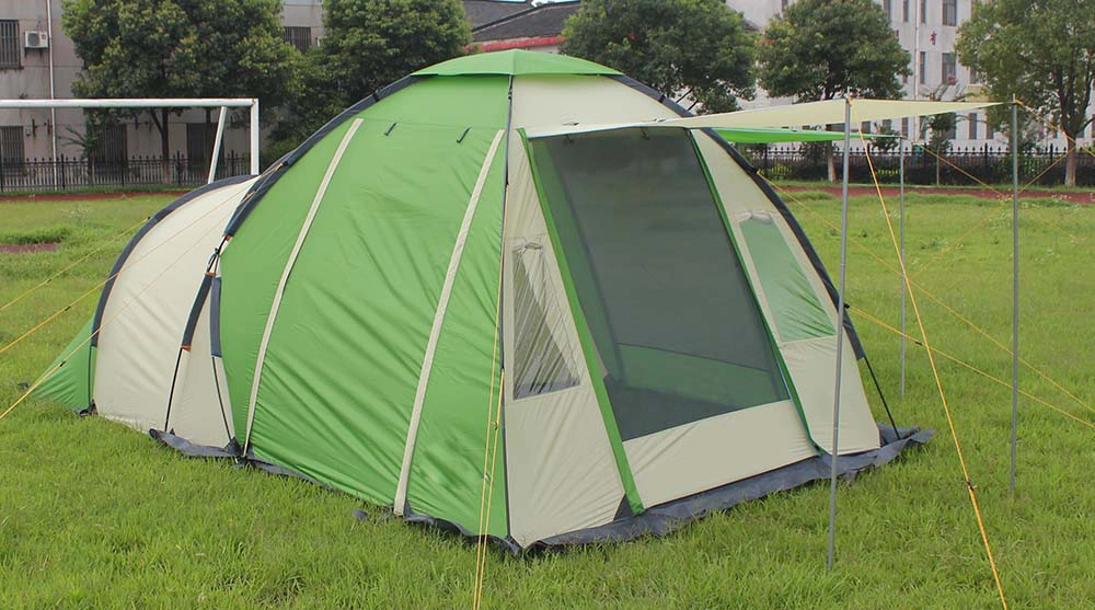 Outdoor 4 Man European Camping Yurt Luxury Tent for Camping with Rooms