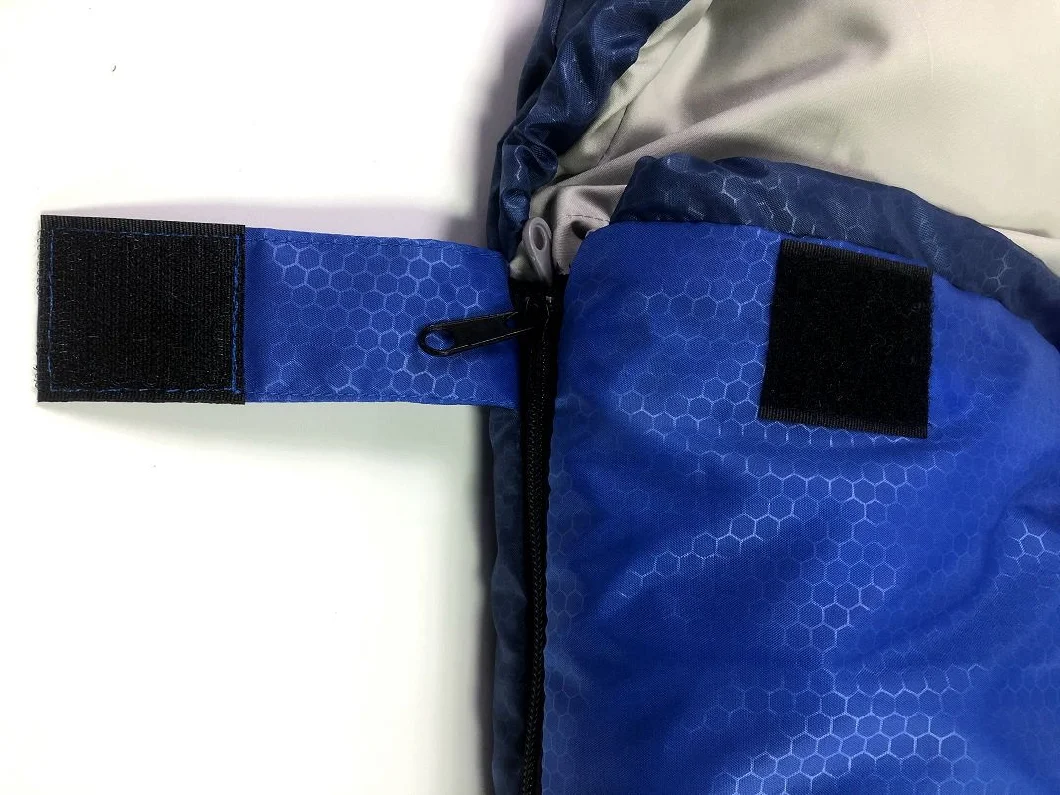 Direct Sales Zipper Inner Liner Interlocking Envelope with Hat Outdoor Camping Lunch Break Sleeping Bag