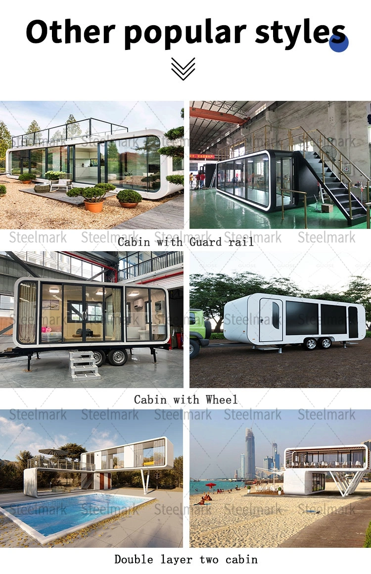 Modular Holiday Homes Prefabricated Cabins Leisure Space Pods Camping Apple Pods