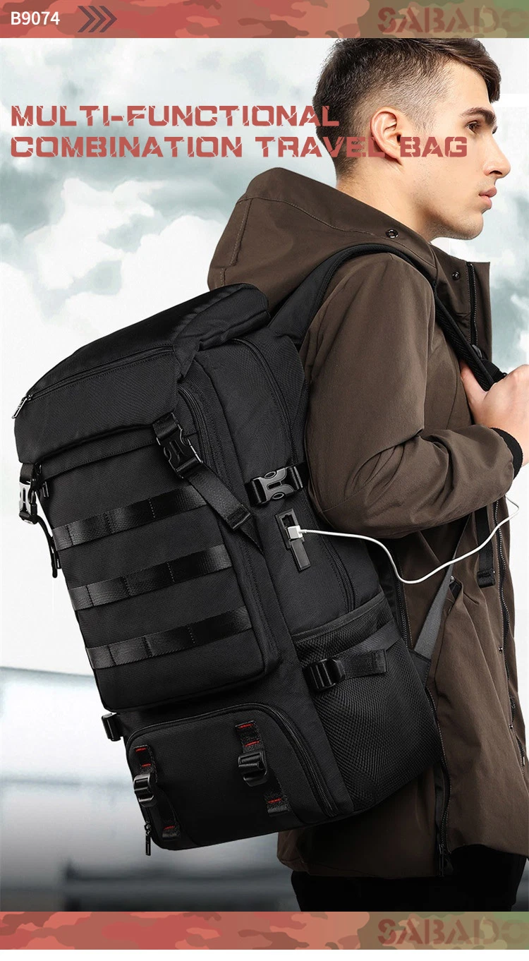 Sabado Bestseller Wholesale Outdoor Camouflage Waterproof Large Bags Pack Multifunction Tactical Duffel Backpack