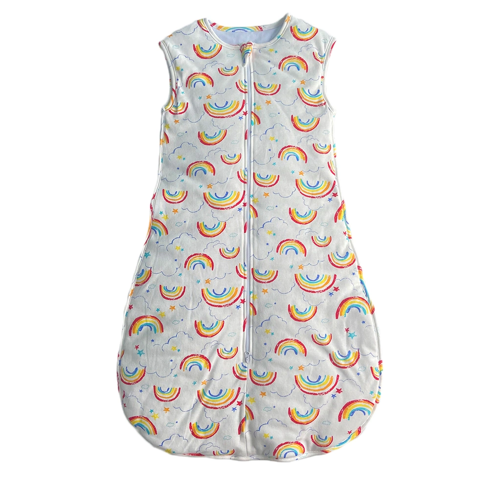 Zipper Baby Sleeping Bag 1 Tog 1.5 Tog 2.5 Tog Baby Sleeping Sack Unisex Cotton Wearable Blanket Sleep Sack Bag
