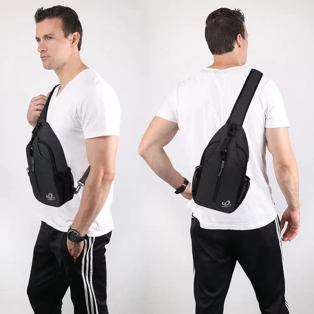 Crossbody Sling Backpack Sling Bag Travel Hiking Chest Bag Daypack