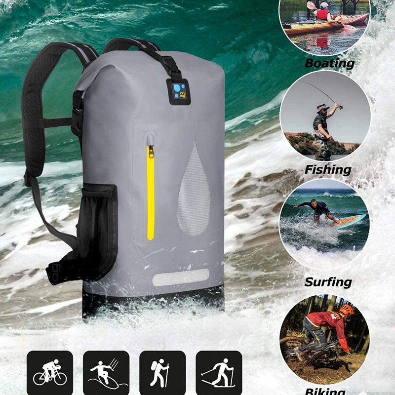 PVC Travel Outdoor Backpack 100% Waterproof Dry Bag Backpack