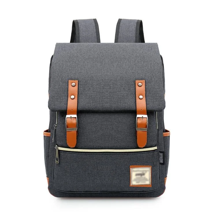 Hiking Daypacks Computers Laptop Canvas Bag Satchel Leather Vintage Waxed Canvas Backpack Waterproof Handbag Custom Logo