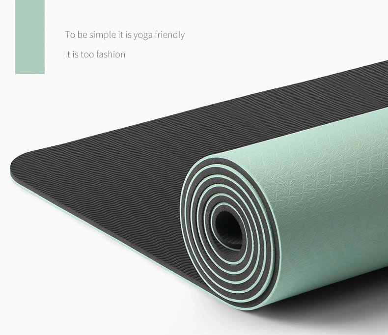 Large Gym Exercise TPE Yoga Mat