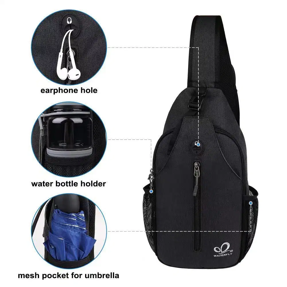 Crossbody Sling Backpack Sling Bag Travel Hiking Chest Bag Daypack