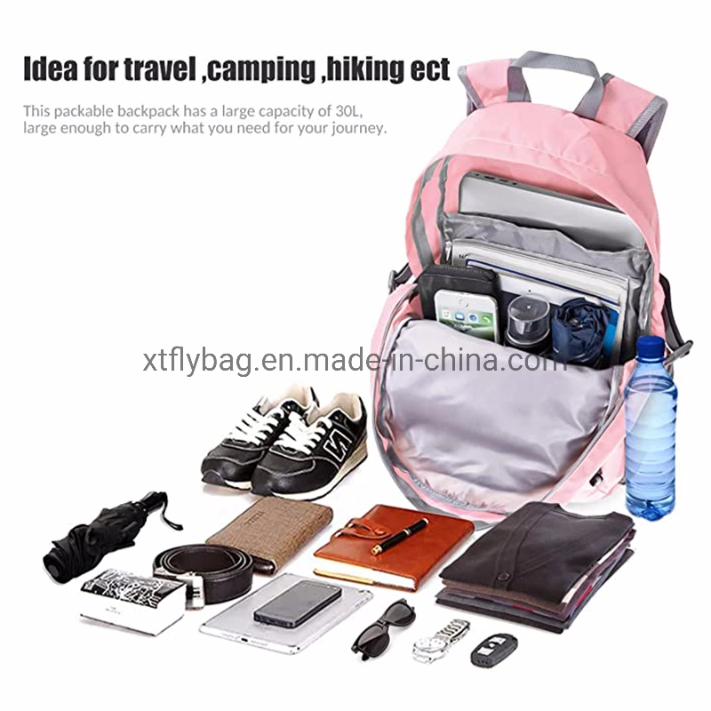 Durable Waterproof Lightweight Foldable Travel Backpack Packable Hiking Daypack