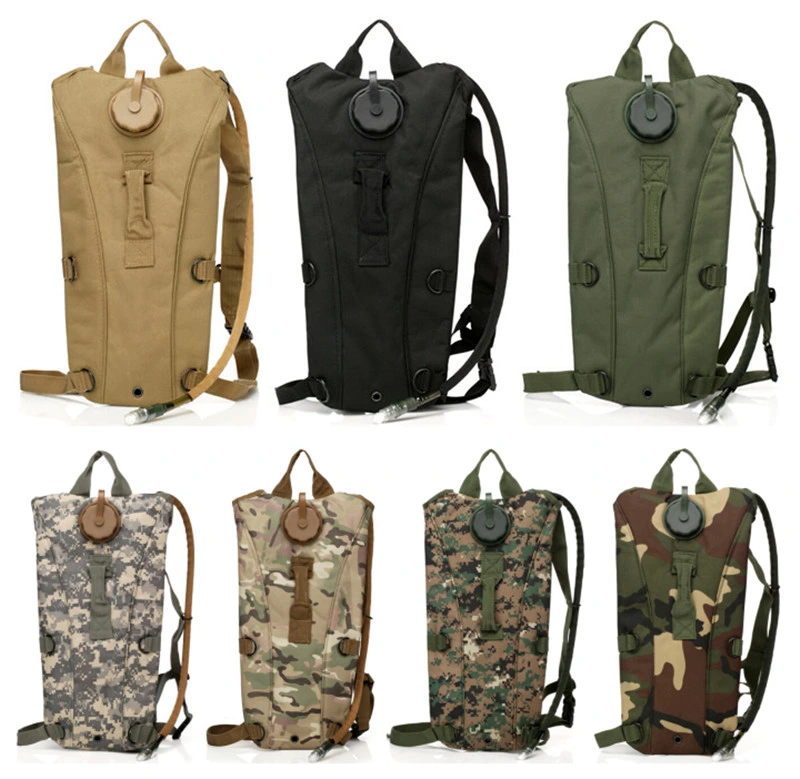 7-Colors Tactical Hiking Cycling Hunting Military Style Water Bag Hydration Pack