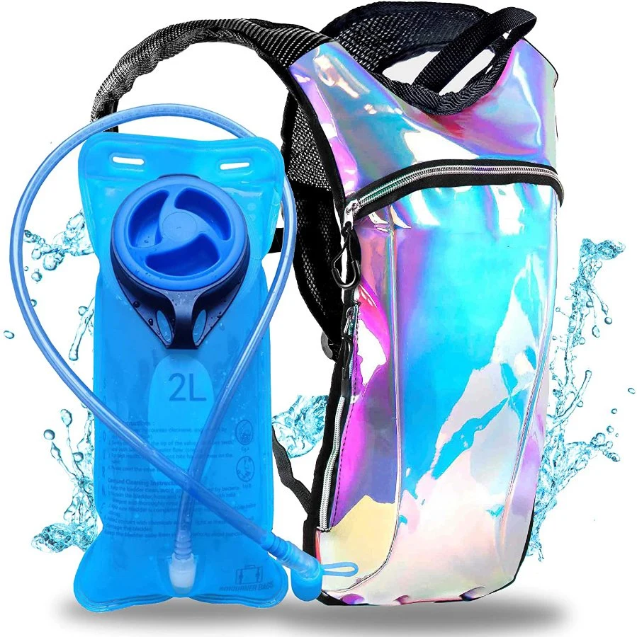 Custom Logo Hydration Pack Backpack Water Bag 2L Water Bladder