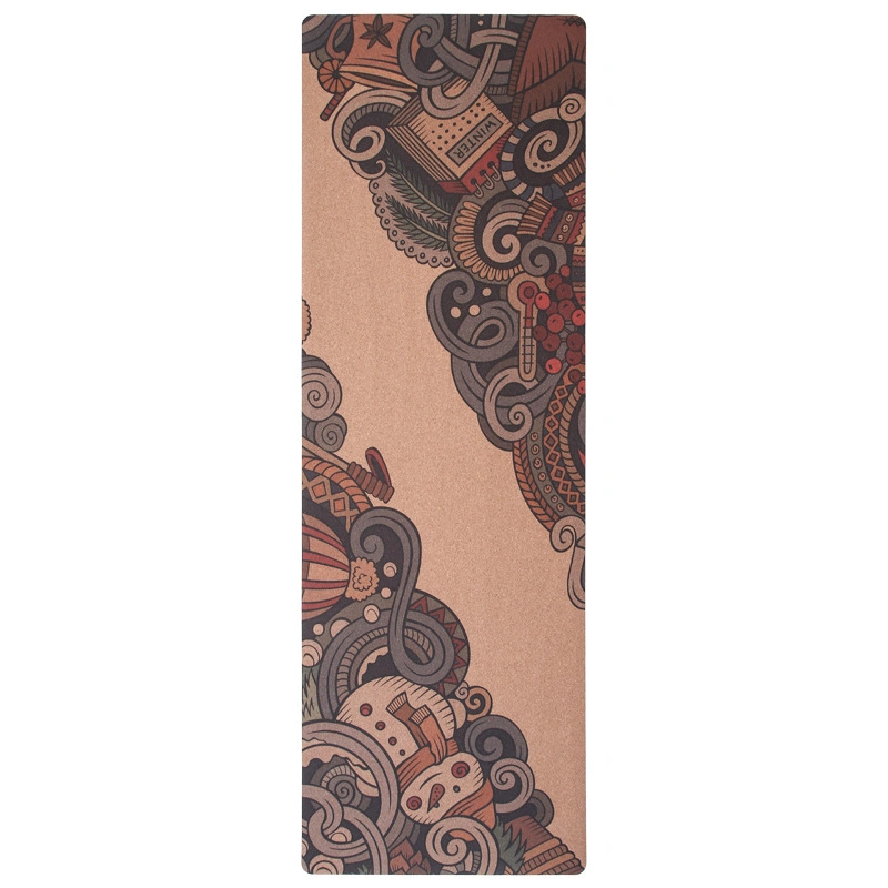 Thick Large Cork Yoga Mat for Women Men