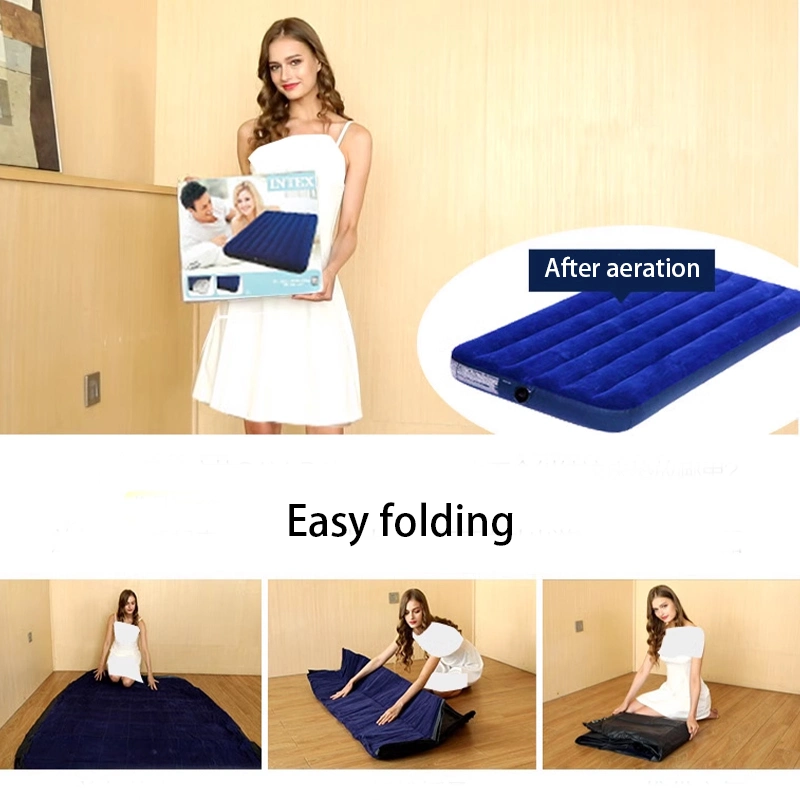 Current Season Camping Bed Foldable Bed Self Inflating Mattress Straw Inflatable Mattress
