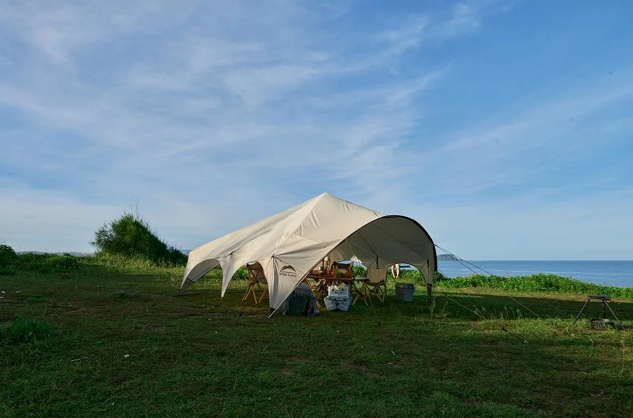 Magic Tarp Rain Fly Villa Style Camping with Inner Tent Tarp