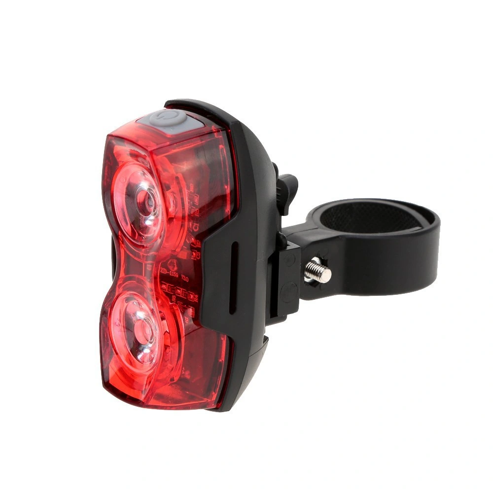 Wholesale 2 LED Double Super Bright Bicycle Taillights Mountain Bike Safety Warning Taillights Cycling Equipment Accessories