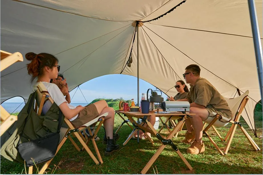 Magic Tarp Rain Fly Villa Style Camping with Inner Tent Tarp