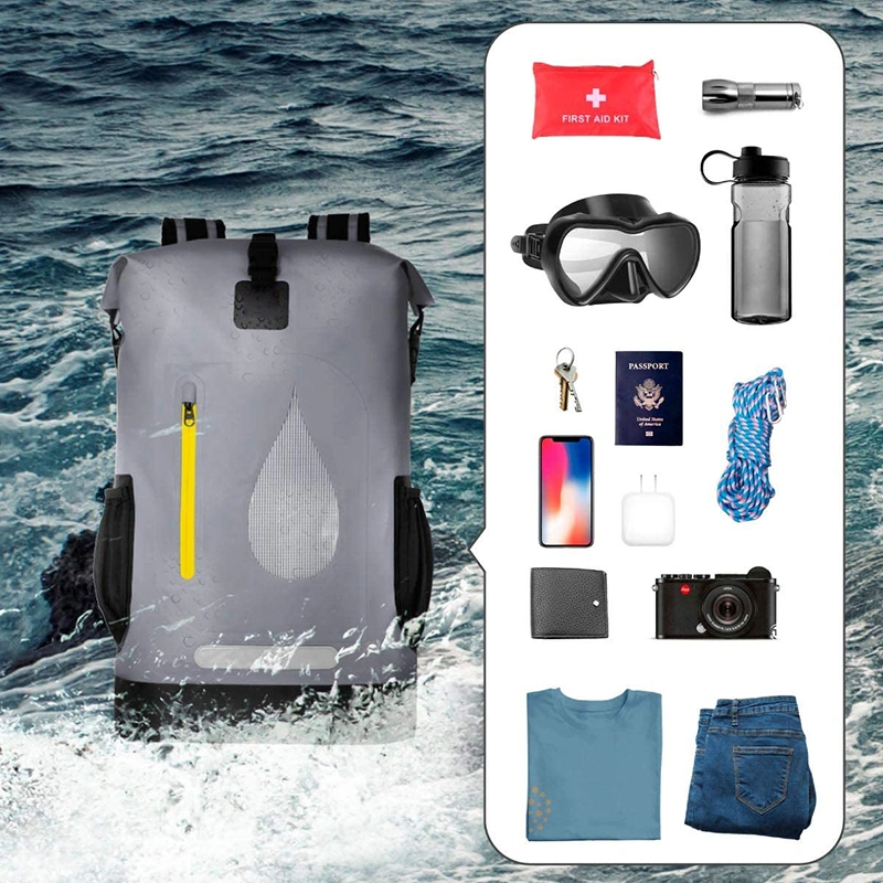 PVC Travel Outdoor Backpack 100% Waterproof Dry Bag Backpack