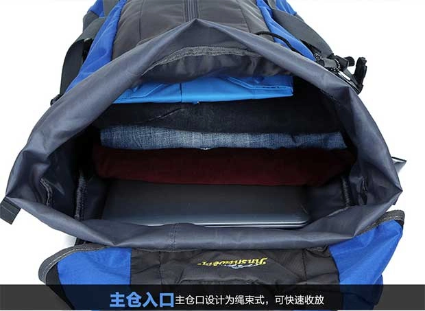 Hiking Backpack Women Men Waterproof 60L Large Capacity Lightweight Fashionable Backpacking Pack for Outdoor