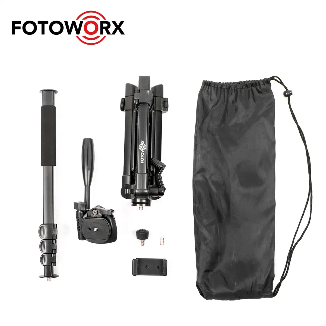 Fotoworx 2-in-1 Camera Tripod Monopod for Smartphone