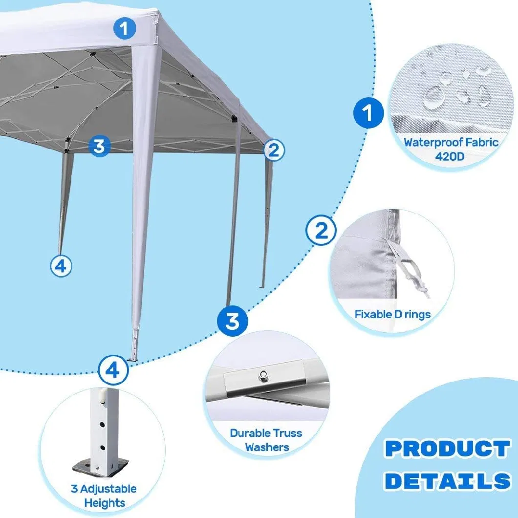 Pop up Canopy Tent Easy up Canopy Instant Folding Canopy Tent