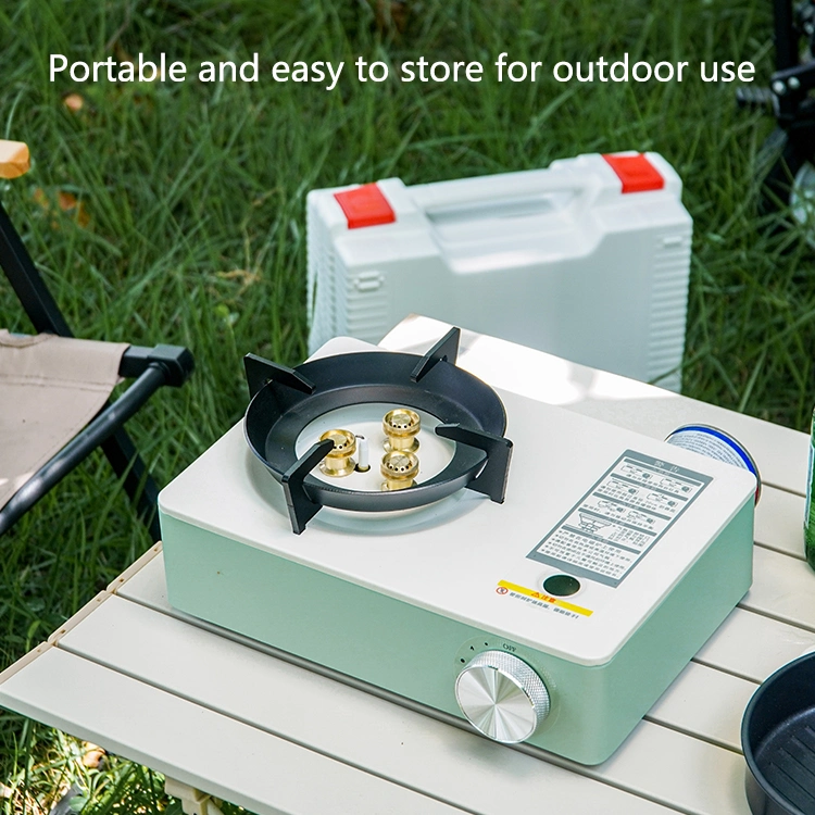 Hot Sale Outdoor Camping Folding Mini Gas Stoves Rectangle