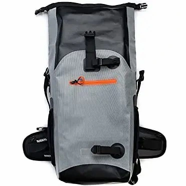 Custom PVC TPU 30L White Messenger Waterproof Laptop Dry Backpack Rucksack for Outdoor Camping Hiking