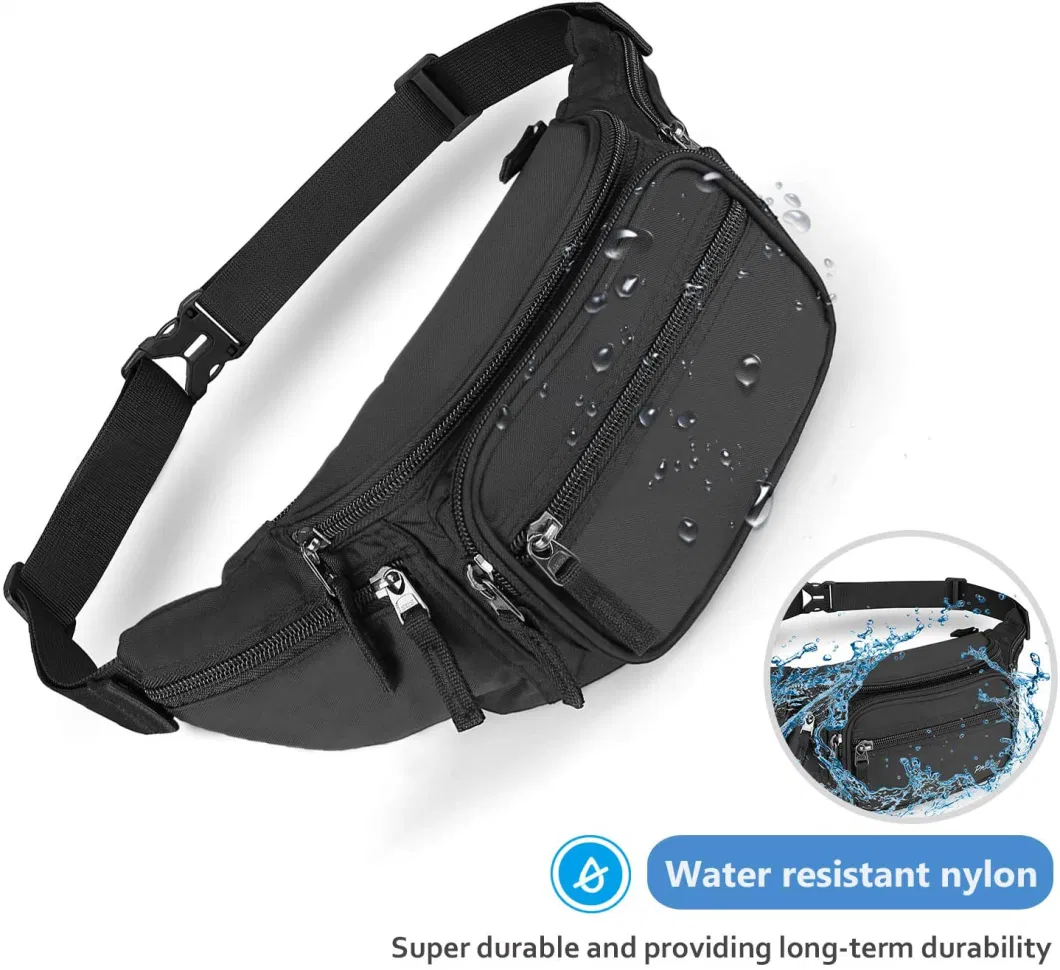 Large Capacity Waist Bag Hip Pack for Travel Hiking Running Outdoor Sports