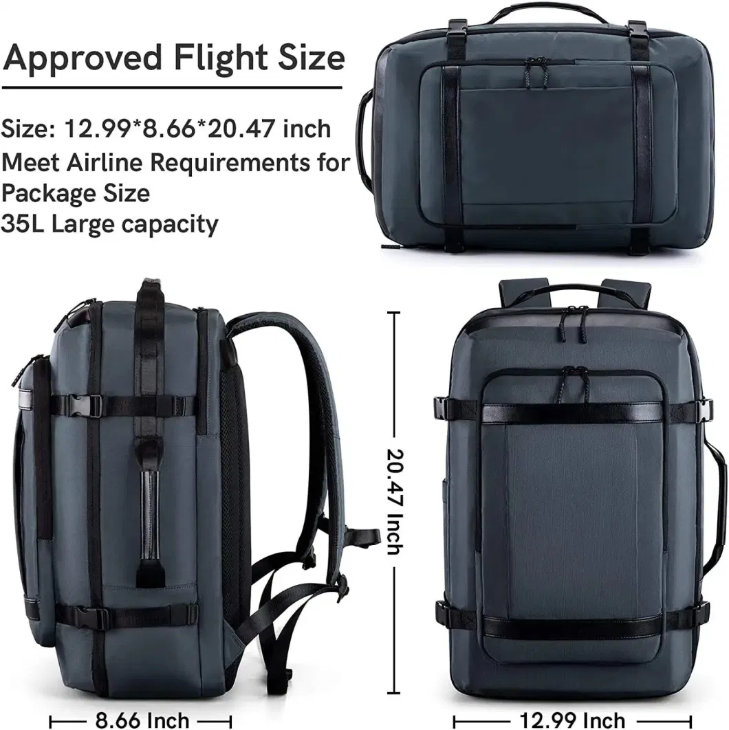 High Quality Waterproof Outdoor Travel Men&prime;s Laptop Stylish Backpack Multi-Compartment Hiking