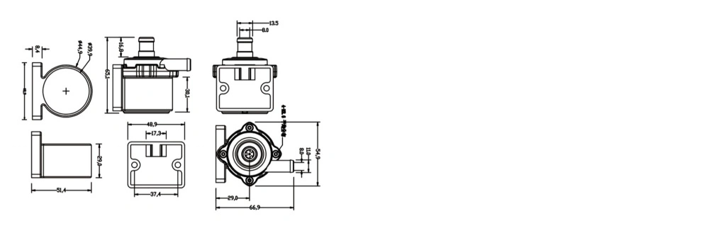 DC Air Pump for Waterbed Mattresses