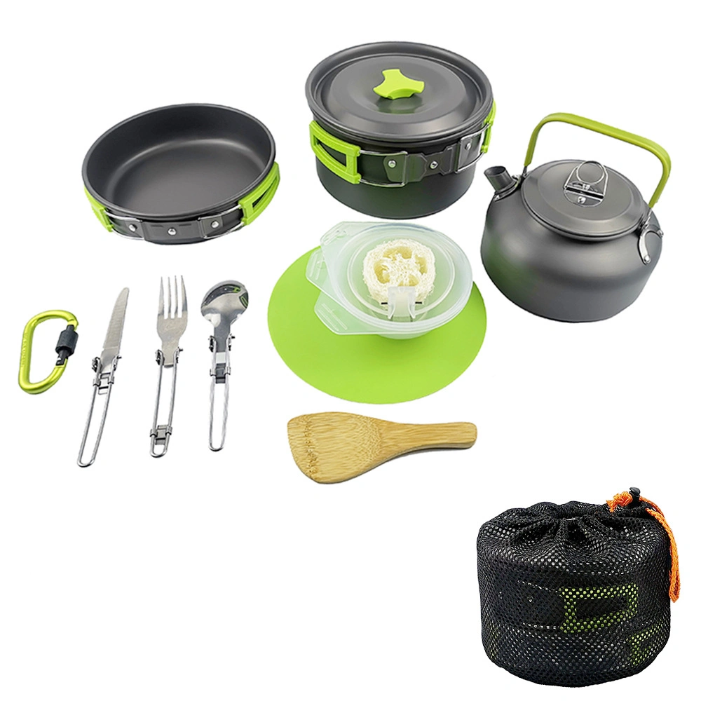 Alloy Folding Camping Cooking Set Camping Accessories