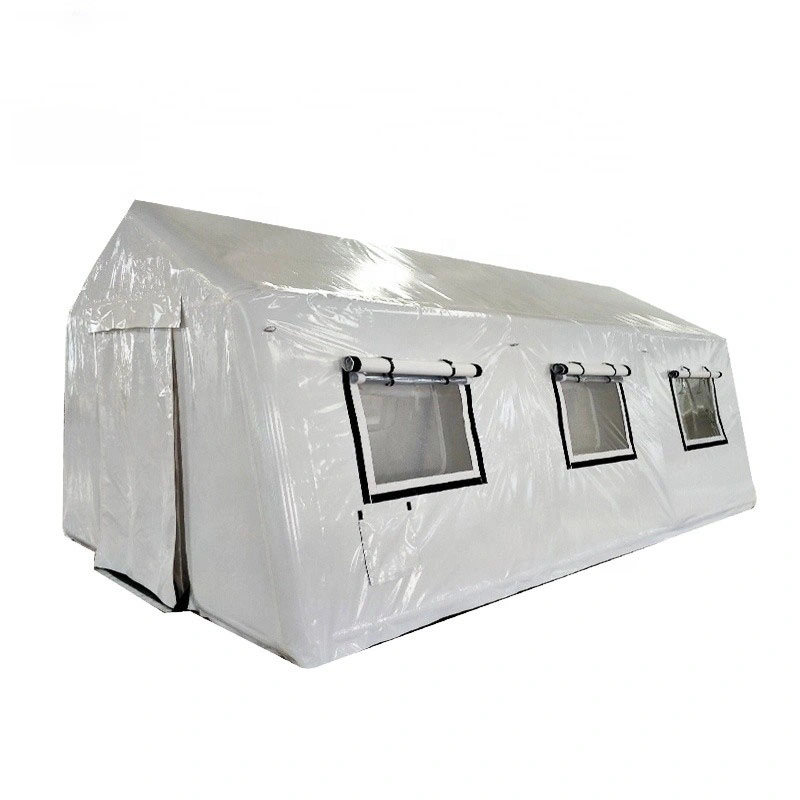 Wholesale Easy Set up Airbeam Inflatable Disaster Relief Medical Sanitary Emergency White First Aid Hospital Fire Tents