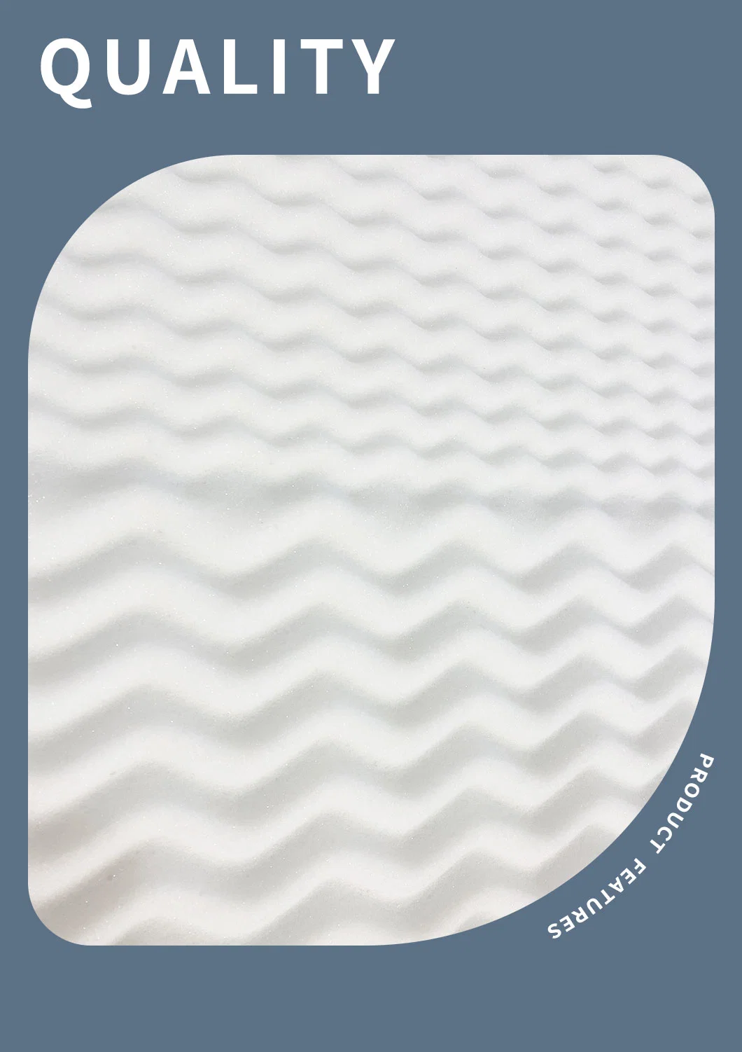 Multiple Pattern 40d Memory Foam Mattress for Better Sleeping