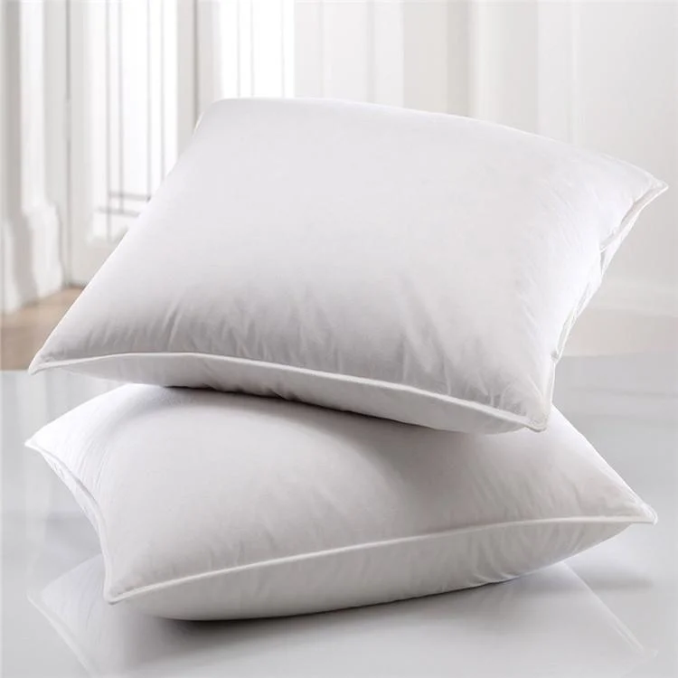 Hot Sale 100% Cotton Cover 5 Star Hotel Pillow for Hilton