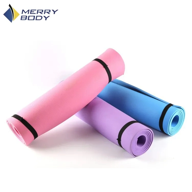 Custom Printing Fold Non-Slippery Thick NBR Foam Yogamat Gym Fitness Exercise Sports Mat