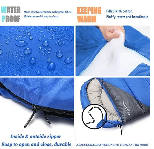 Camping Sleeping Bag Camping Accessories Backpacking Gear for Cold Weather Equipment