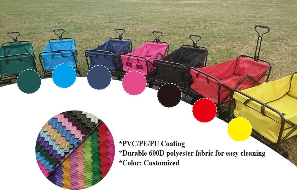 Collapsible Foldable Camping Beach Outdoor Garden Folding Wagon Trolly Cart