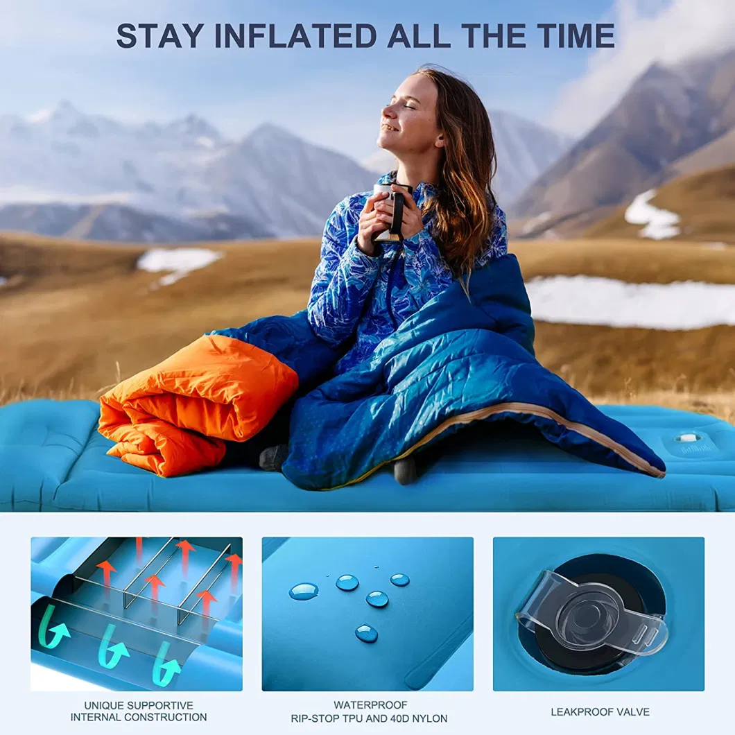 Woqi Waterproof Air Mattress TPU Air Camping Self-Inflating Sleeping Pad