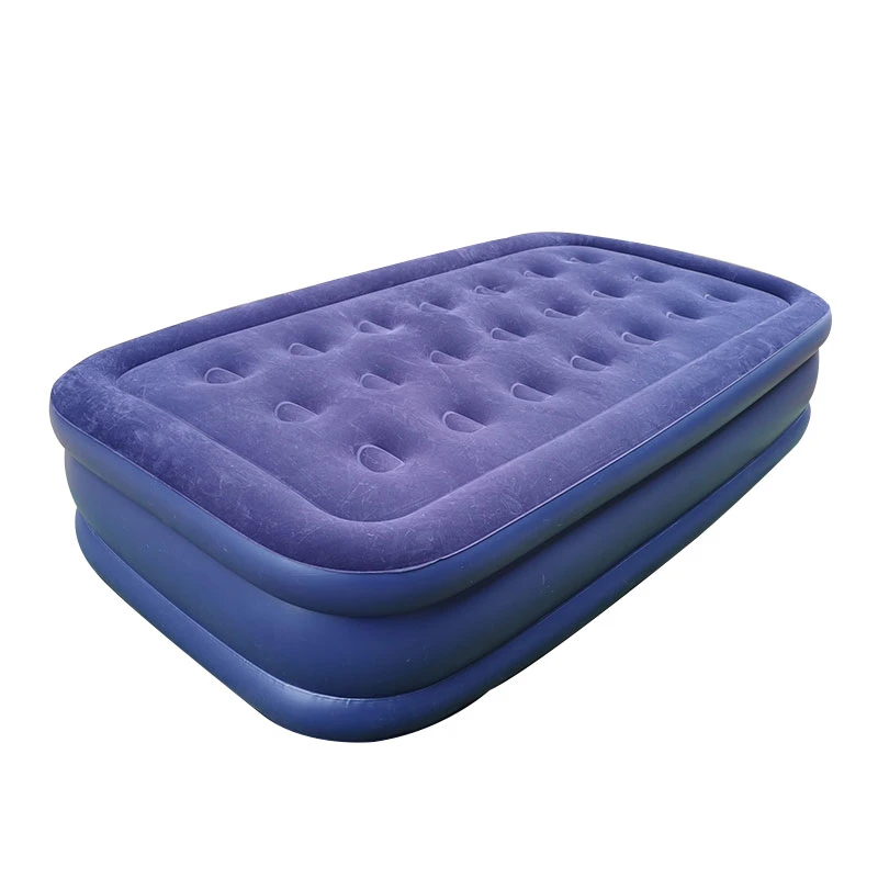 Queen Comfortable Air Bed Raised Inflatable Air Mattress for Travel or Guests