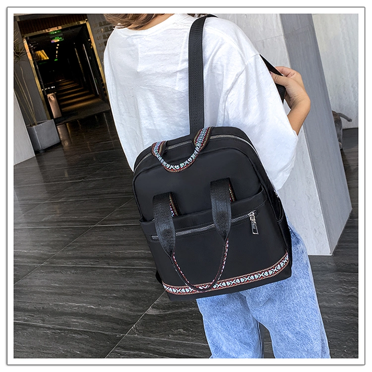 New Backpacks Female Anti-Theft Casual Fashion Travel Large Capacity Fabric Canvas