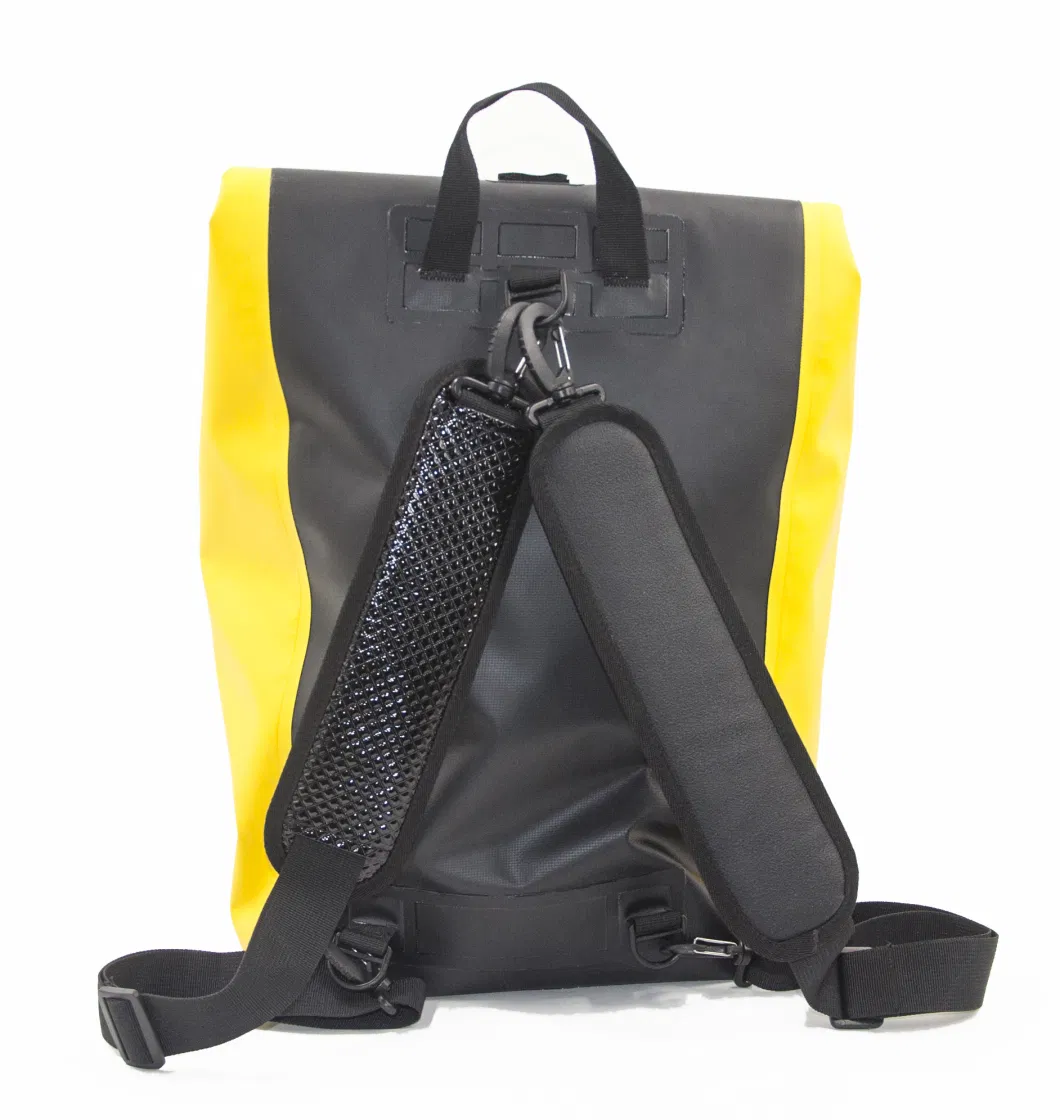 Unisex Human Man New Fashion TPU Yellow Outdoor Sports Travel Hunting Hiking Waterproof Dry Bag Backpack