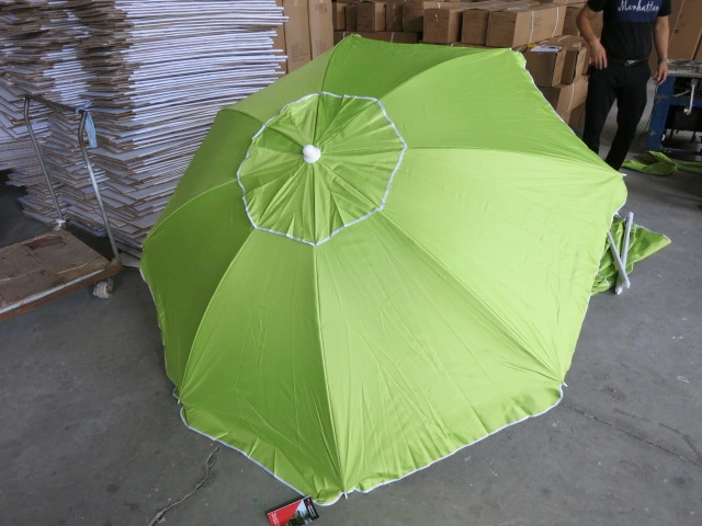 Outdoor Furniture 1.5m/1.8m Parasol Camping Beach Umbrella