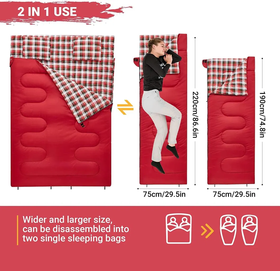 Woqi Season Double Envelope Sleeping Bag