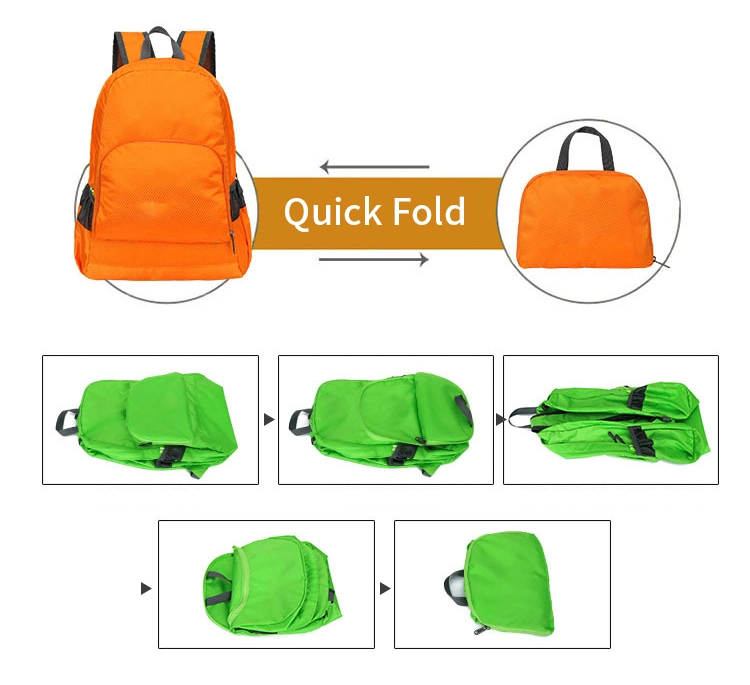 22L Portable Foldable Backpack Folding Mountaineering Bag Ultralight Outdoor Climbing Cycling Travel Knapsack Hiking Daypack