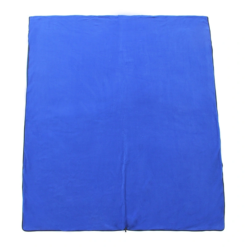 Outdoor Double Sided Fleece Liner Fleece Camping Sleeping Bag for Adult