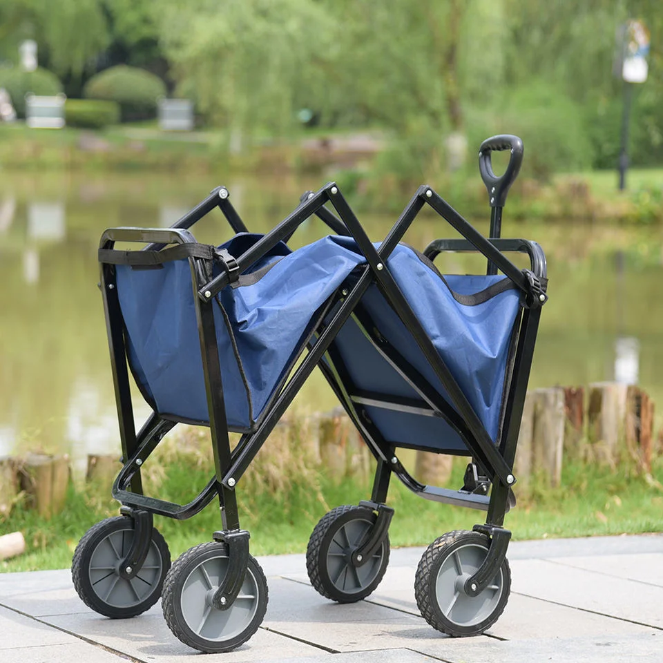 Cheap Outdoor Garden Camping Foldable Wagon Cart Folding Beach Trolley Cart
