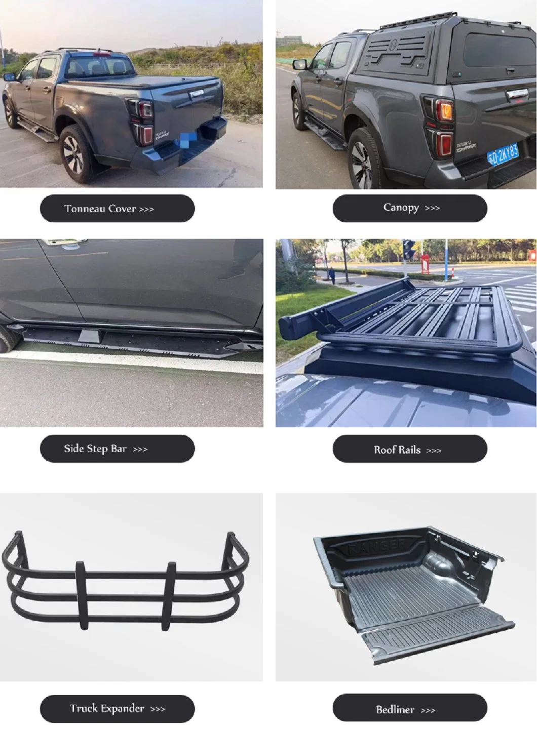 Low Wear Rate 4X4 Truck Car Accessories for Wuling J Model